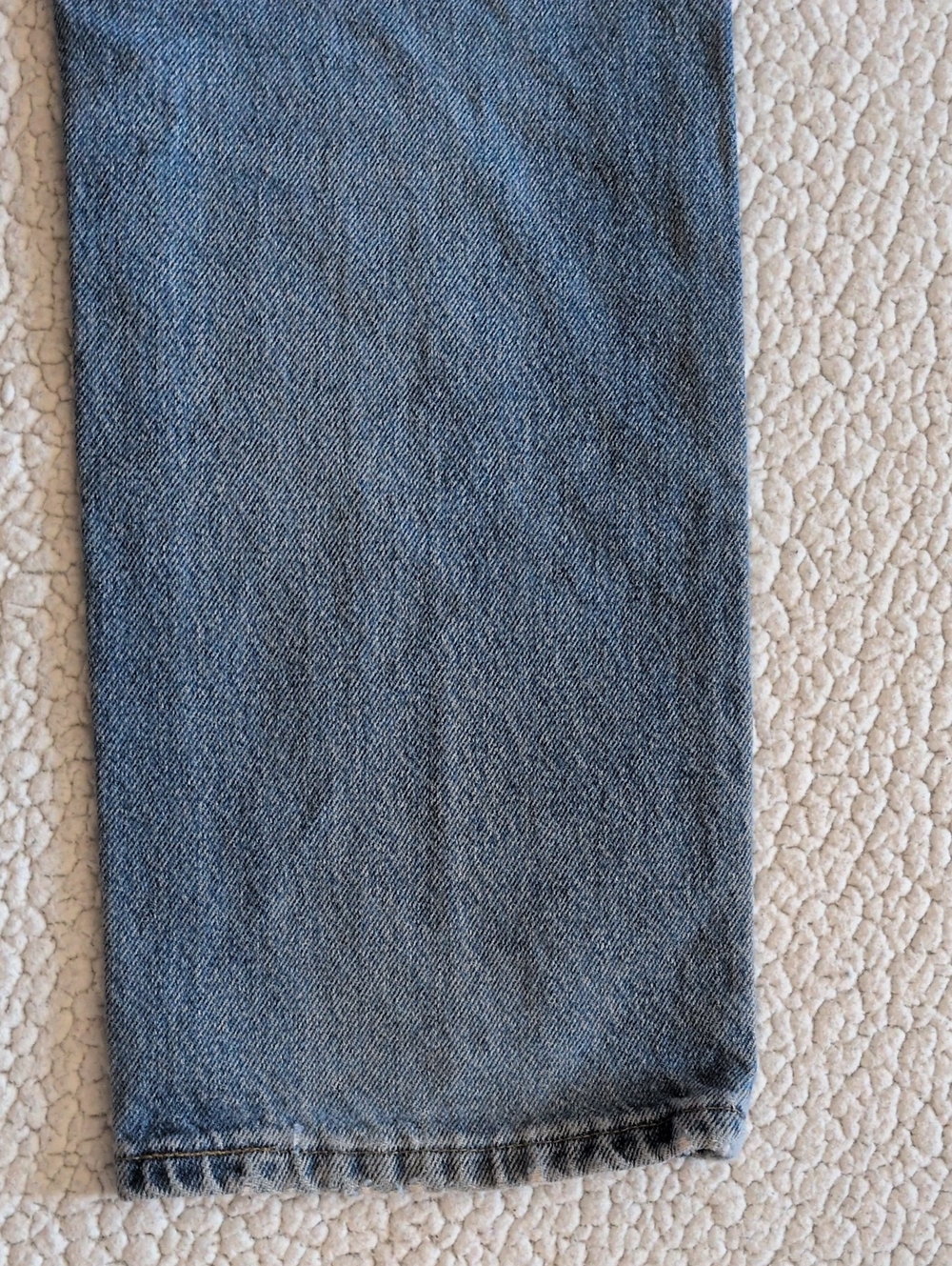Lee Distressed Destroyed 100% Cotton Mexico Made High Rise Straight Leg Jeans - Picture 11 of 14